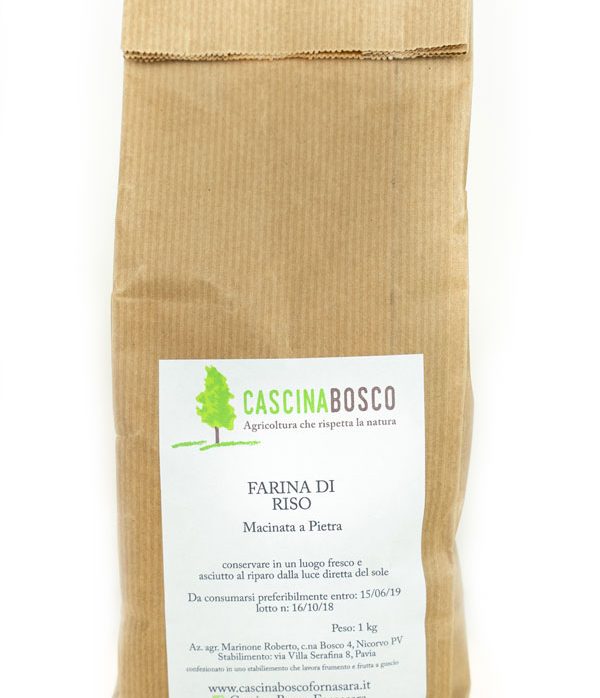 Farina di riso 1kg – Az.Agr. Cascina Bosco