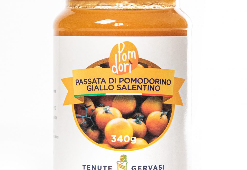 Passata di pomodorino giallo salentino 340gr – Az.Agr. Tenuta Gervasi