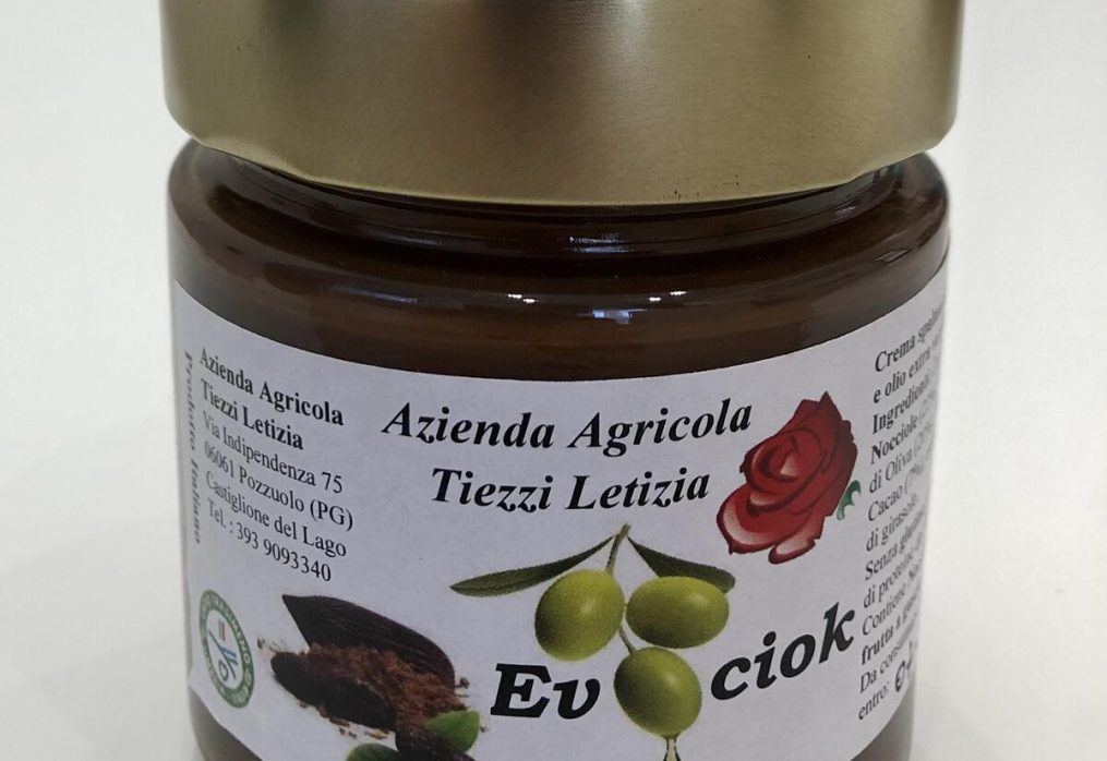 Evociock – crema spalmabile al cacao 250g – Az.Tiezzi Letizia
